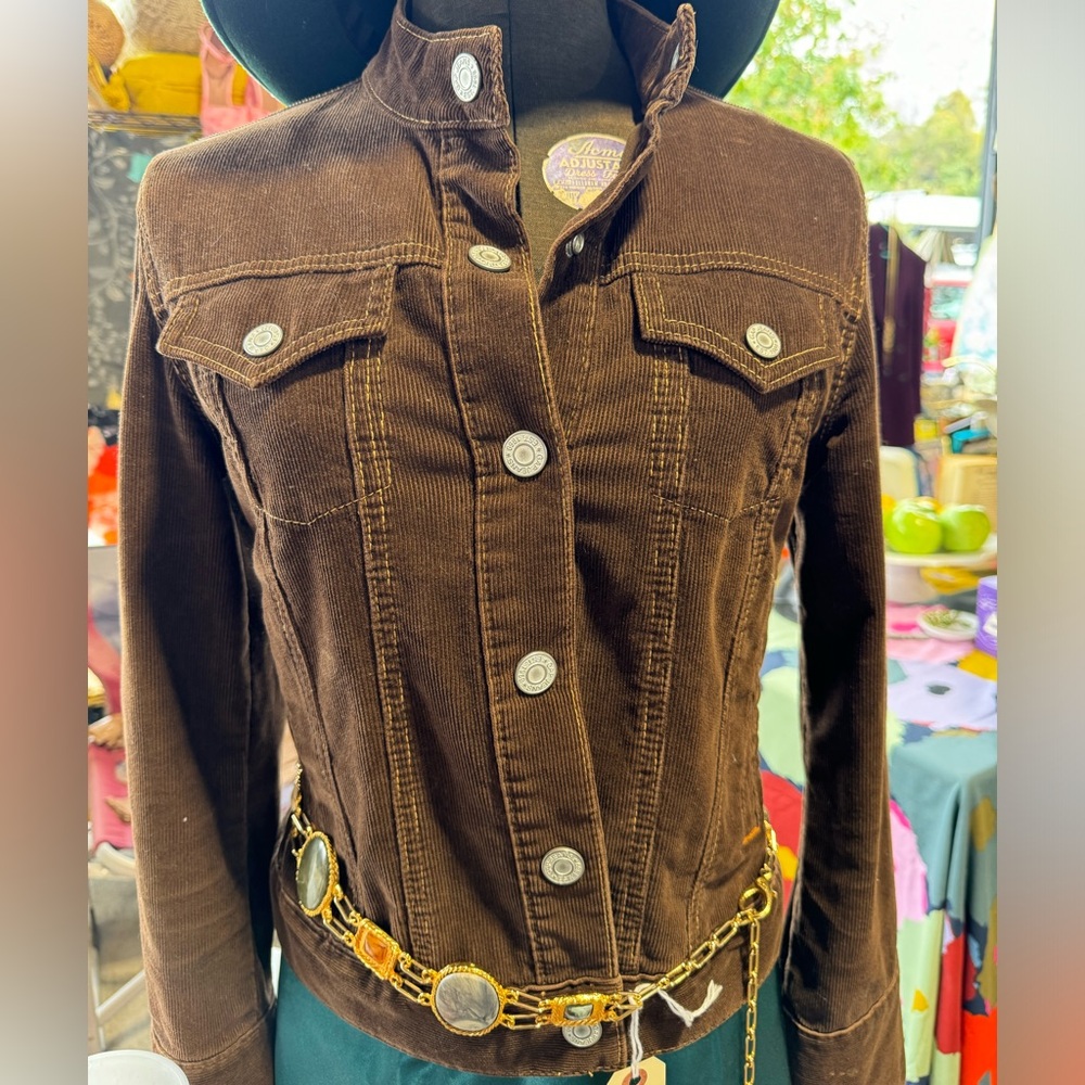 Vintage GAP Corduroy Jacket - Chocolate Brown - XS